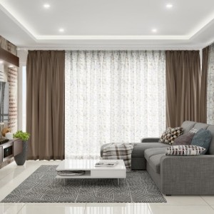 Draperii pentru bucătărie și salon#90