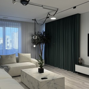 Draperii pentru bucătărie și salon#2